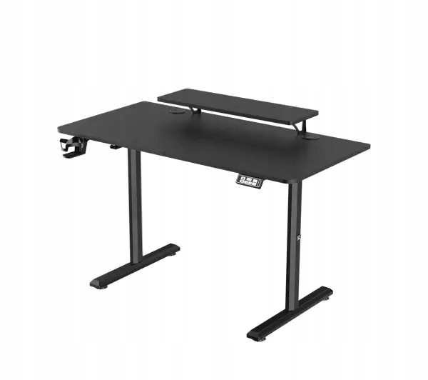Herný stôl Ultradesk Highlander 120cm Výškové nastavenie Čierne