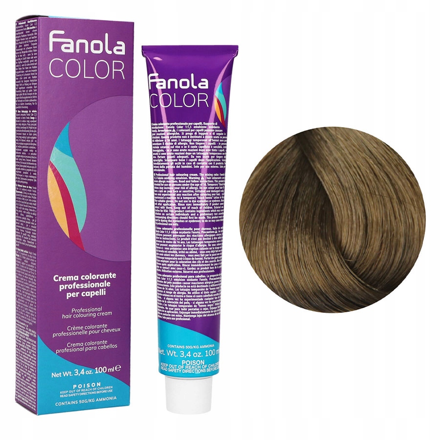 FANOLA 7.00 CREMA COLORE FARBA DO WŁOSÓW 100ML