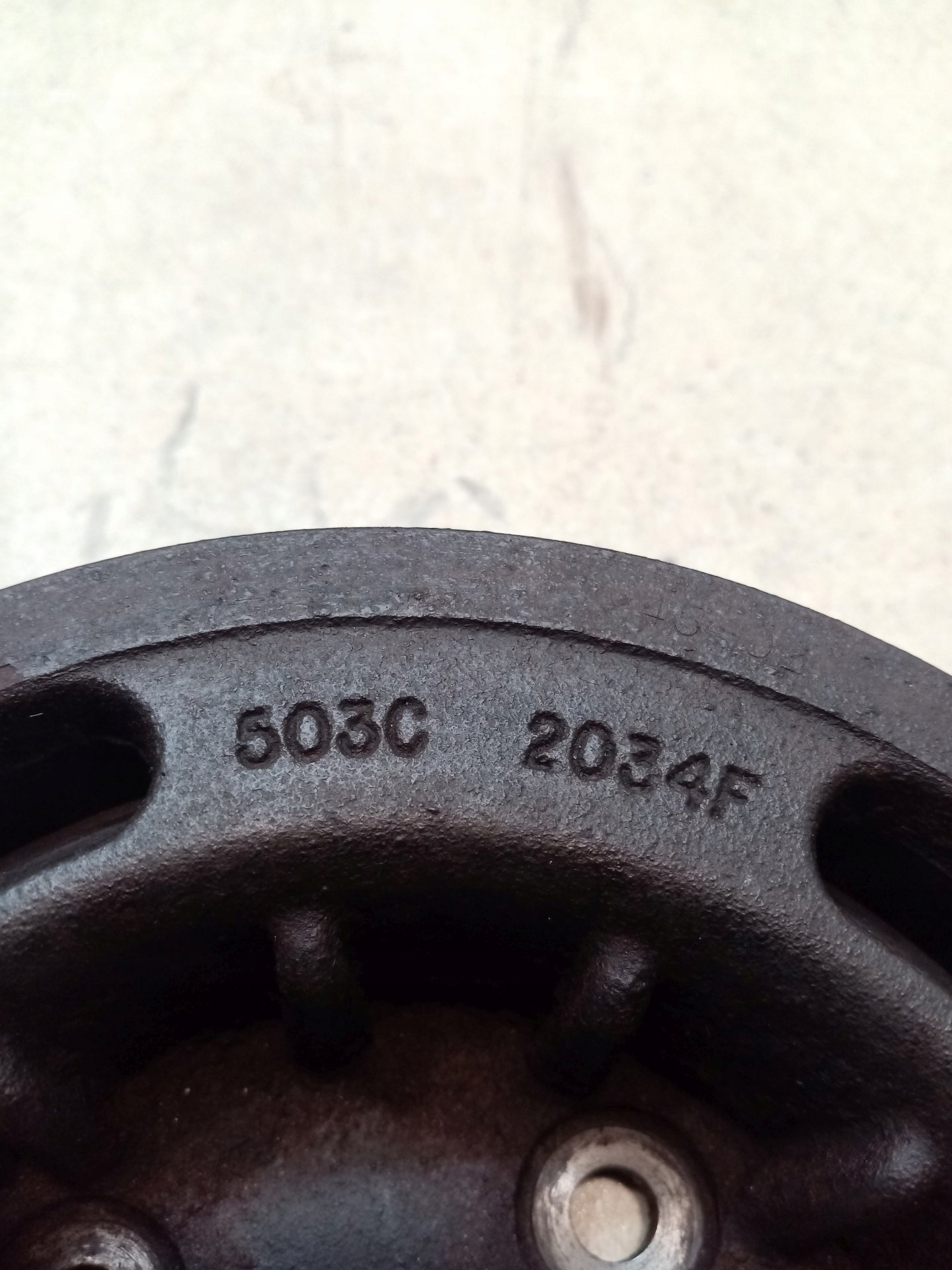 pulley cams VOYAGER IV 2.5 CRD 503C2034F