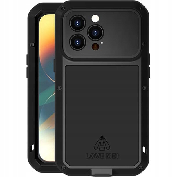 

Etui +szkło Love Mei do iPhone 14 Pro obudowa case