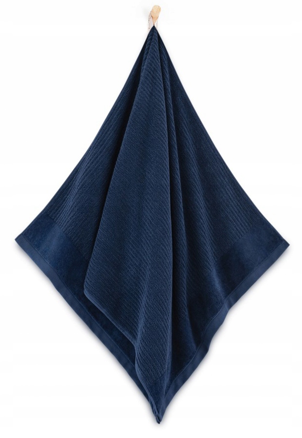 ZWOLTEX 3 Ręczniki SIMPLE granat 30x50, 50x90 i 70x140 produkt POLSKI Marka Zwoltex