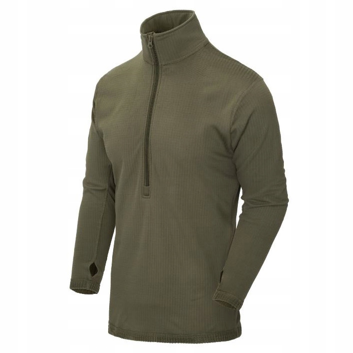 Pánské termoaktivní tričko s dlouhým rukávem Helikon Us LVL 2 Olive Green XL