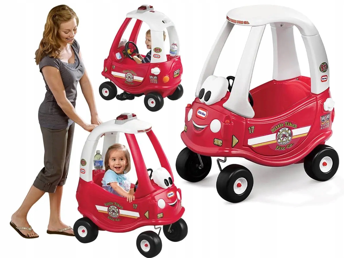 

Jeżdzik Little Tikes Cozy Coupe Straż Auto 172175