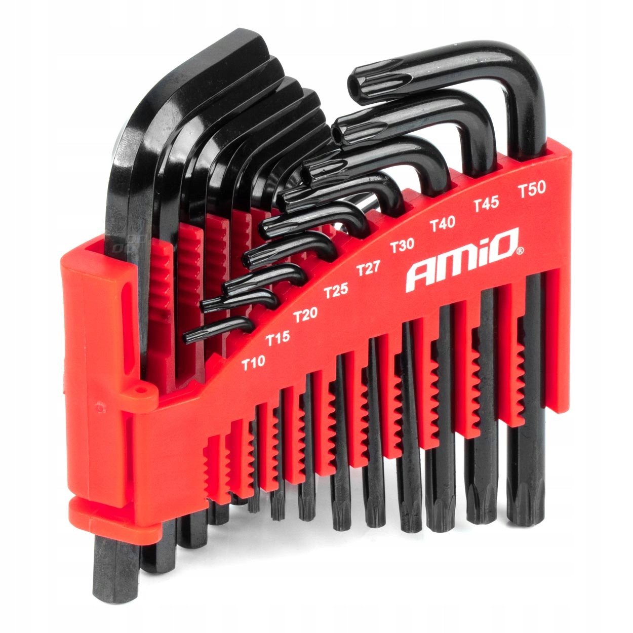 Klucze imbus Hex Torx Crv zestaw czarne 22 szt. AMIO-04297