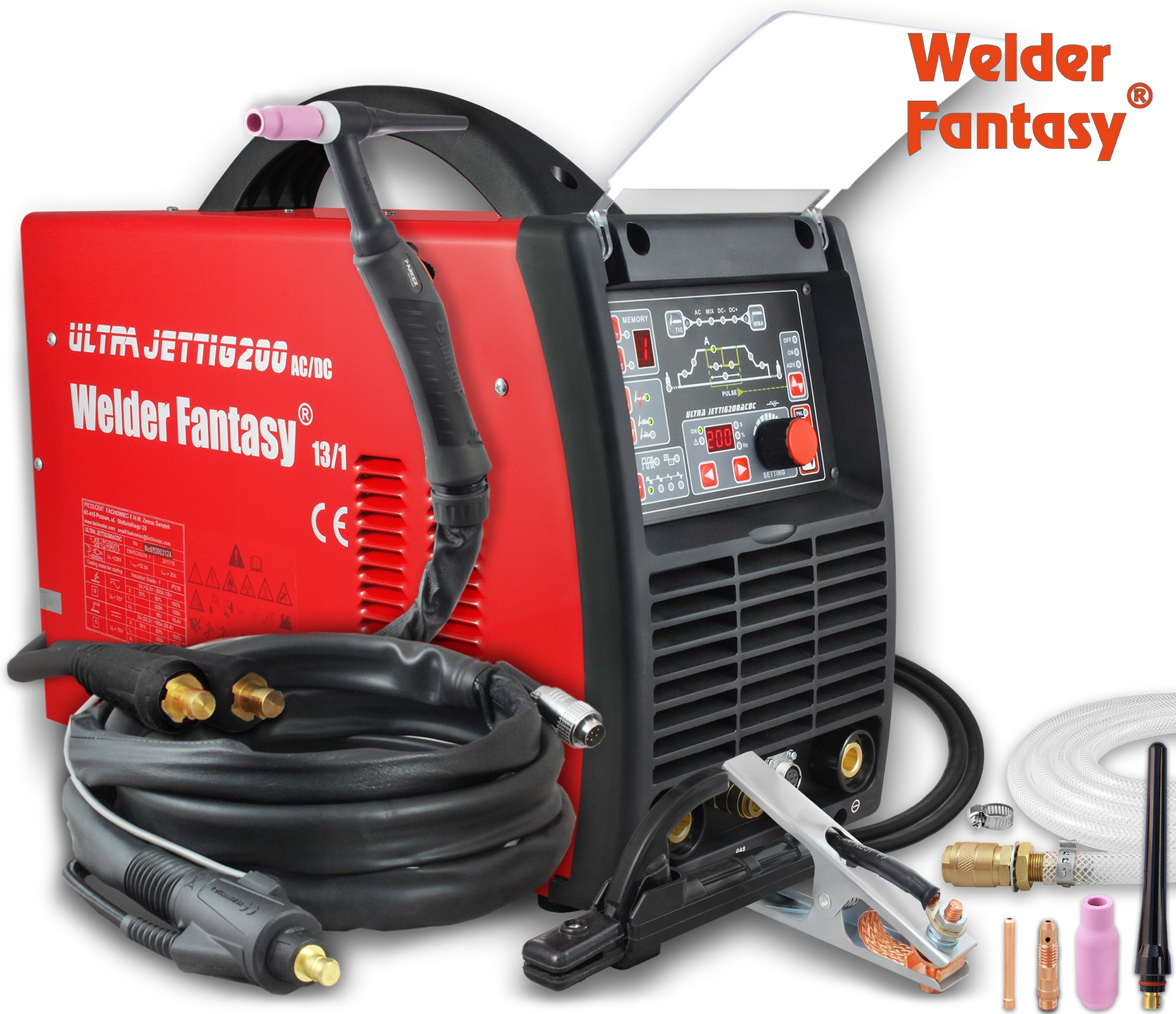 УЛЬТРА СВАРОЧНЫЙ АППАРАТ 200А ИМПА УЛЬС ММА ВЧ АК/ДК ТИГ ДЖЕТ