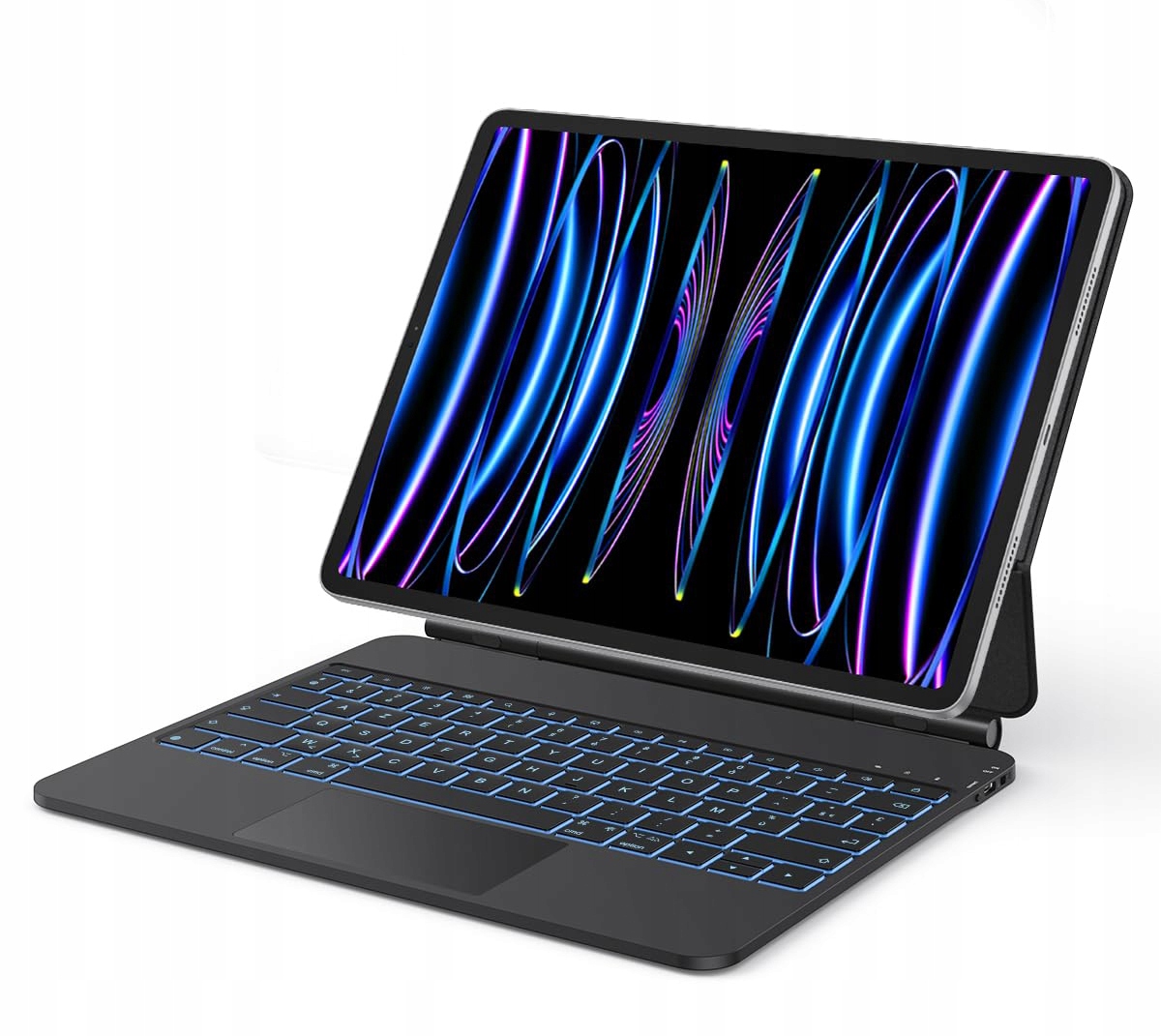 Klávesnice pro iPad Air 13 Pro 12,9 Magic Trackpad Omoton KC007 Azerty