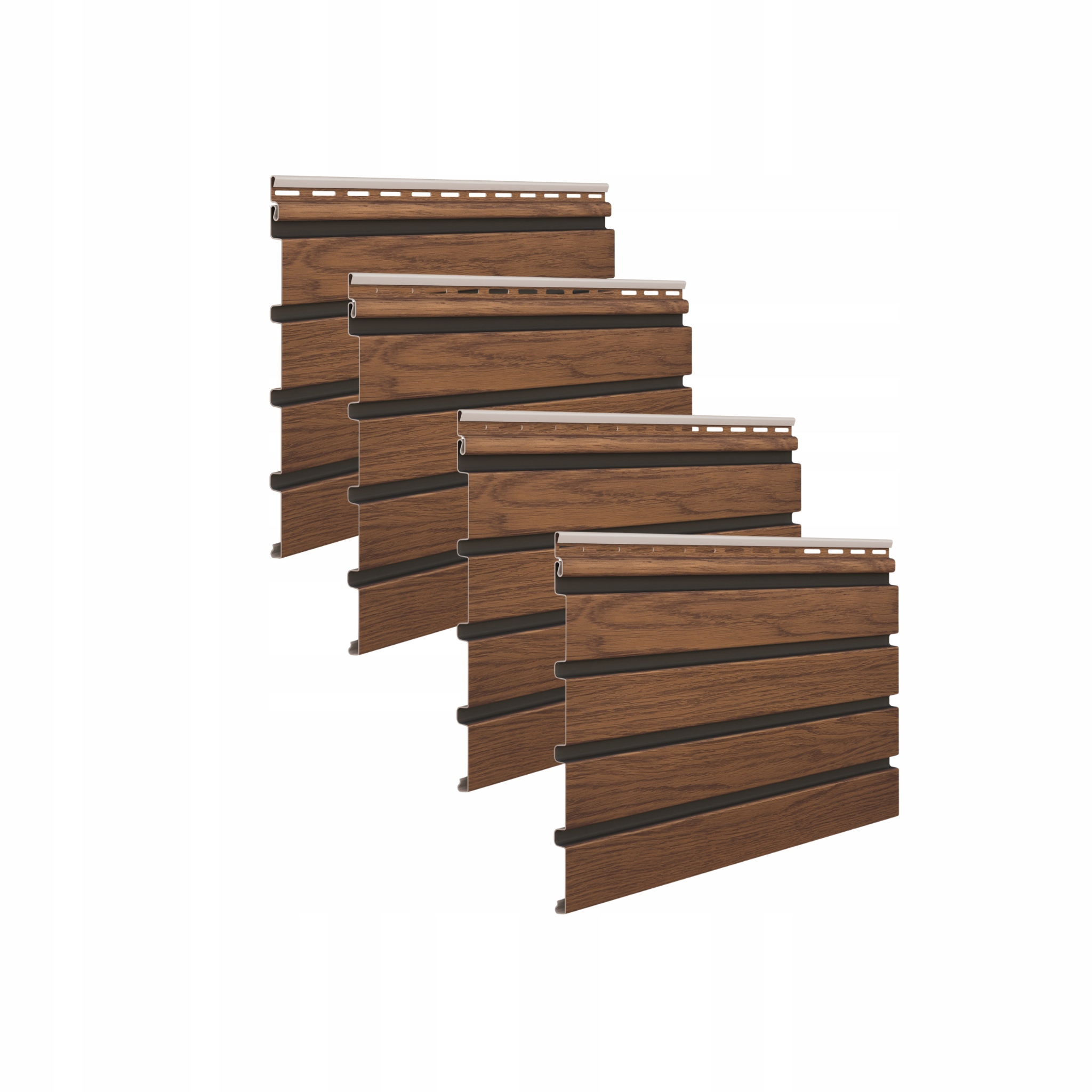 Vnější fasádní lamely 295 x 28,3 cm Lamel Vilo Fronto 4 ks