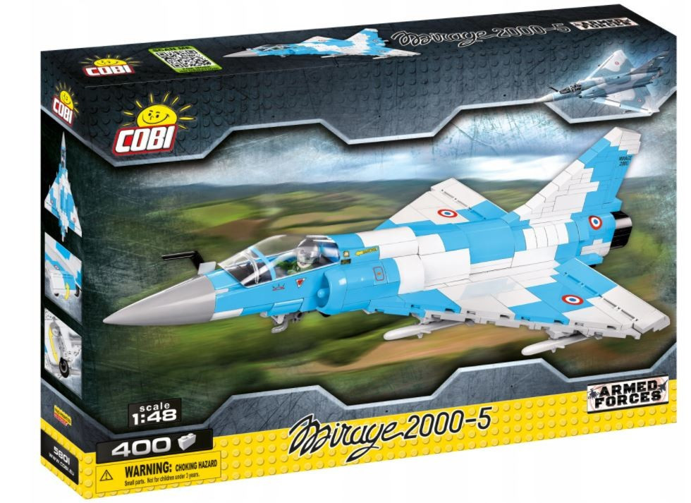 Armed Forces Mirage 2000-5 Samolot myśliwski 400kl 5801 Cobi