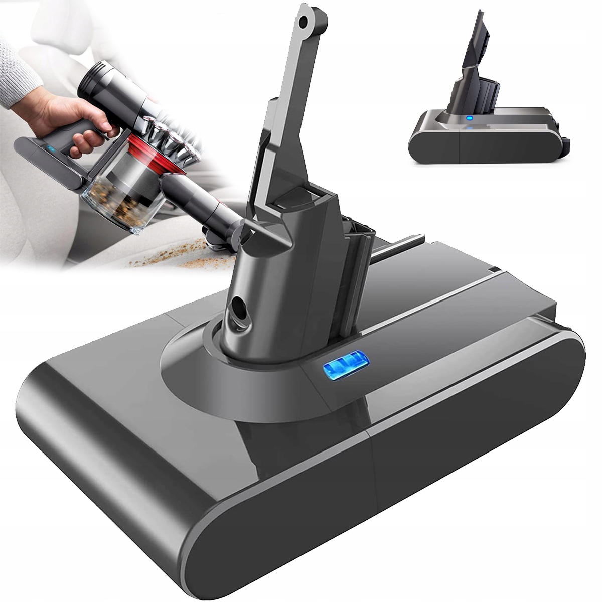 Bateria Akumulator Do Odkurzacza Dyson V8 SV10 Absolute 6000mAh