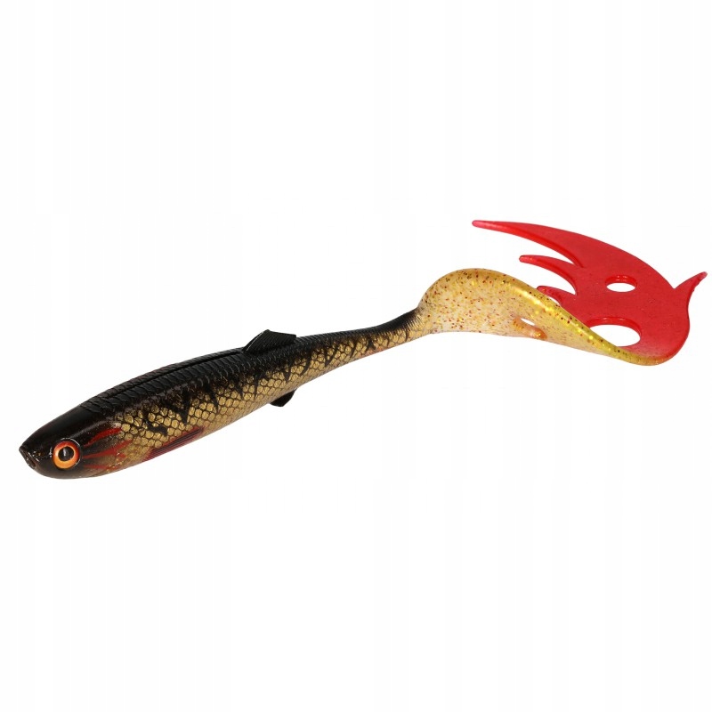Mikado Guma Sicario Pike Tail 10,5cm Spotted Bullhead