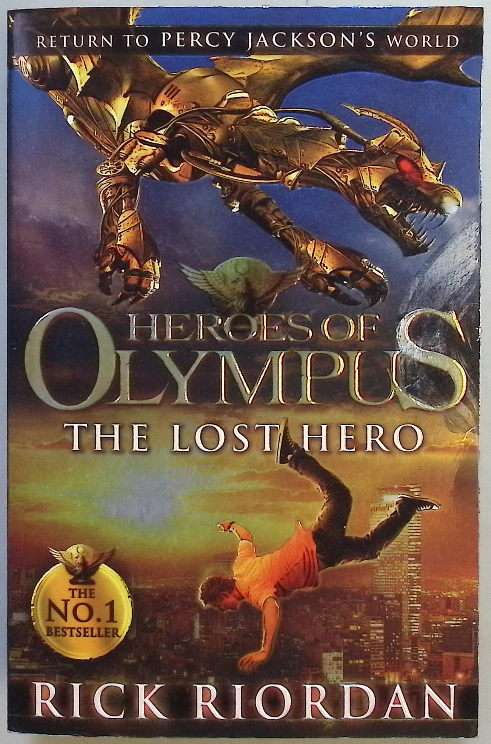 The Lost Hero Heroes of Olympus Rick Riordan