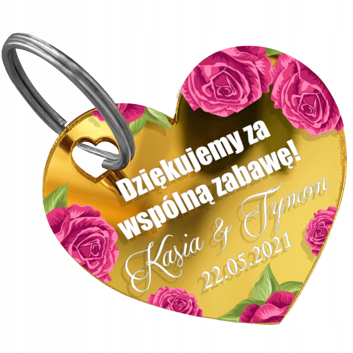 

Pamiątka Wesele Ślub Brelok Dla Gości
