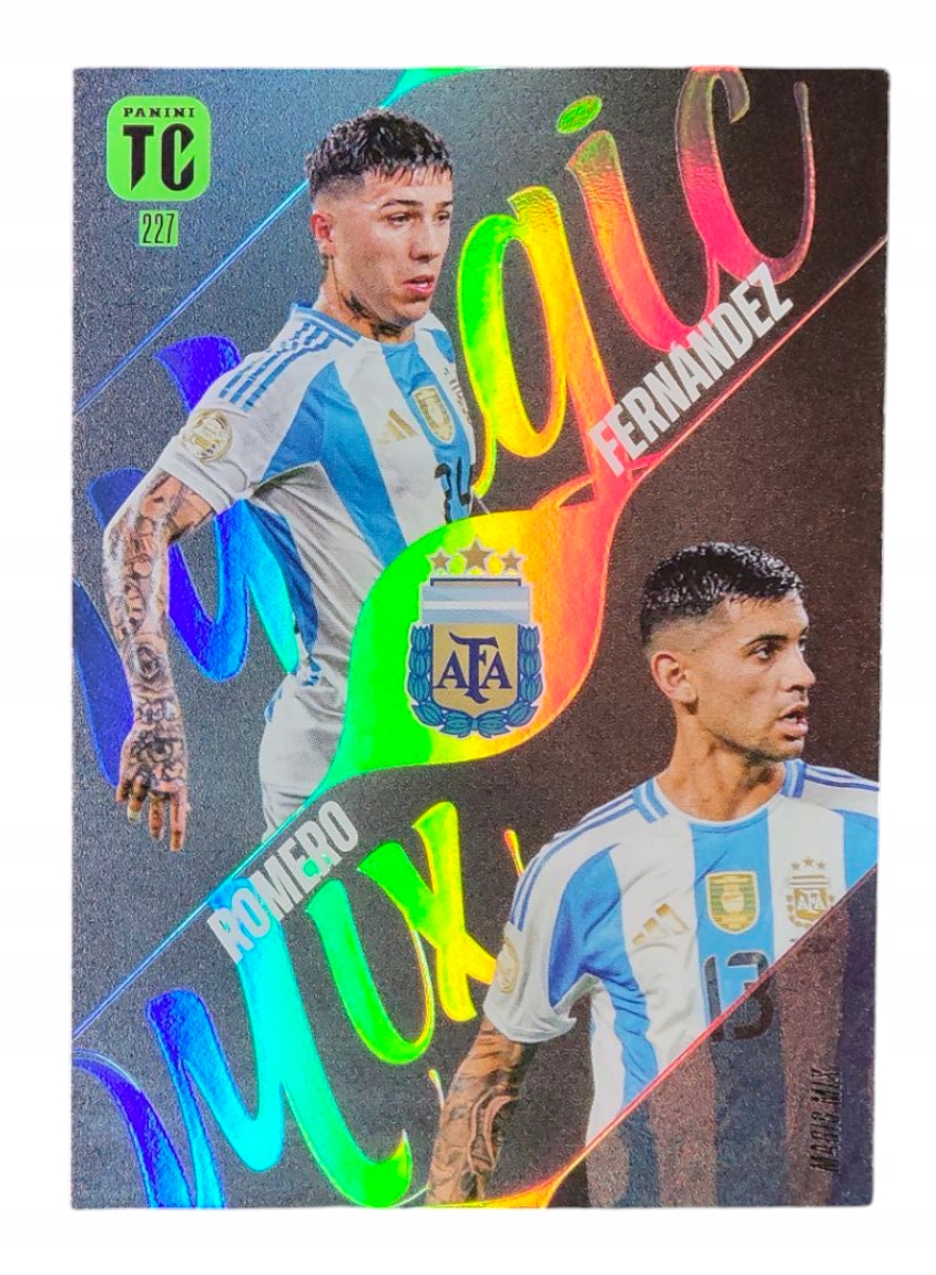 Panini Top Class 2025 Magic MIX 227 Fernandez Cristian Romero Argentyna