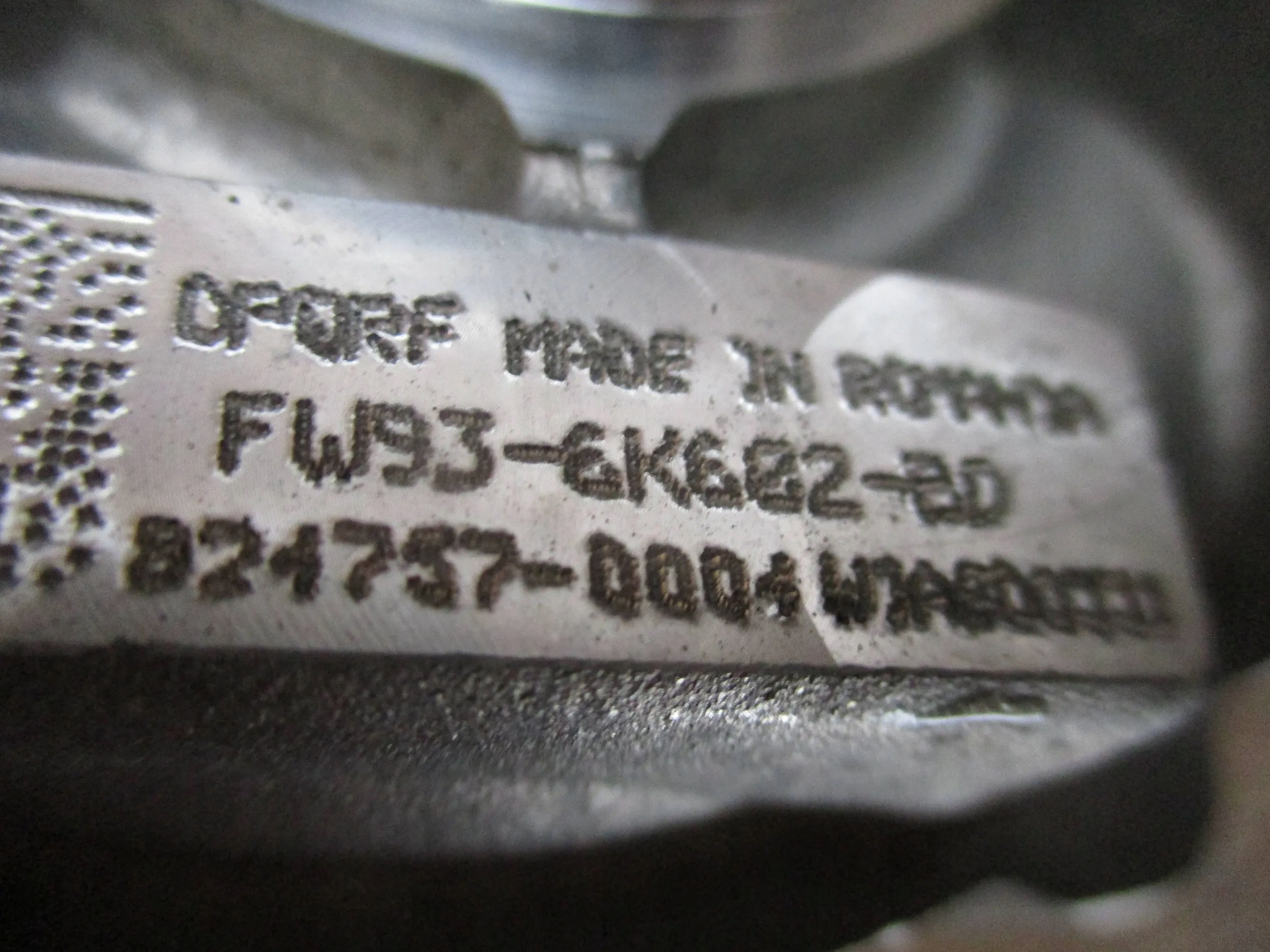 TURBO compressor JAGUAR LAND ROVER 3.0D