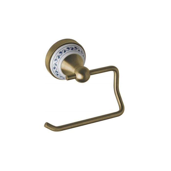 Bemeta Kera Vešiak na papier bez klapky, mosadz