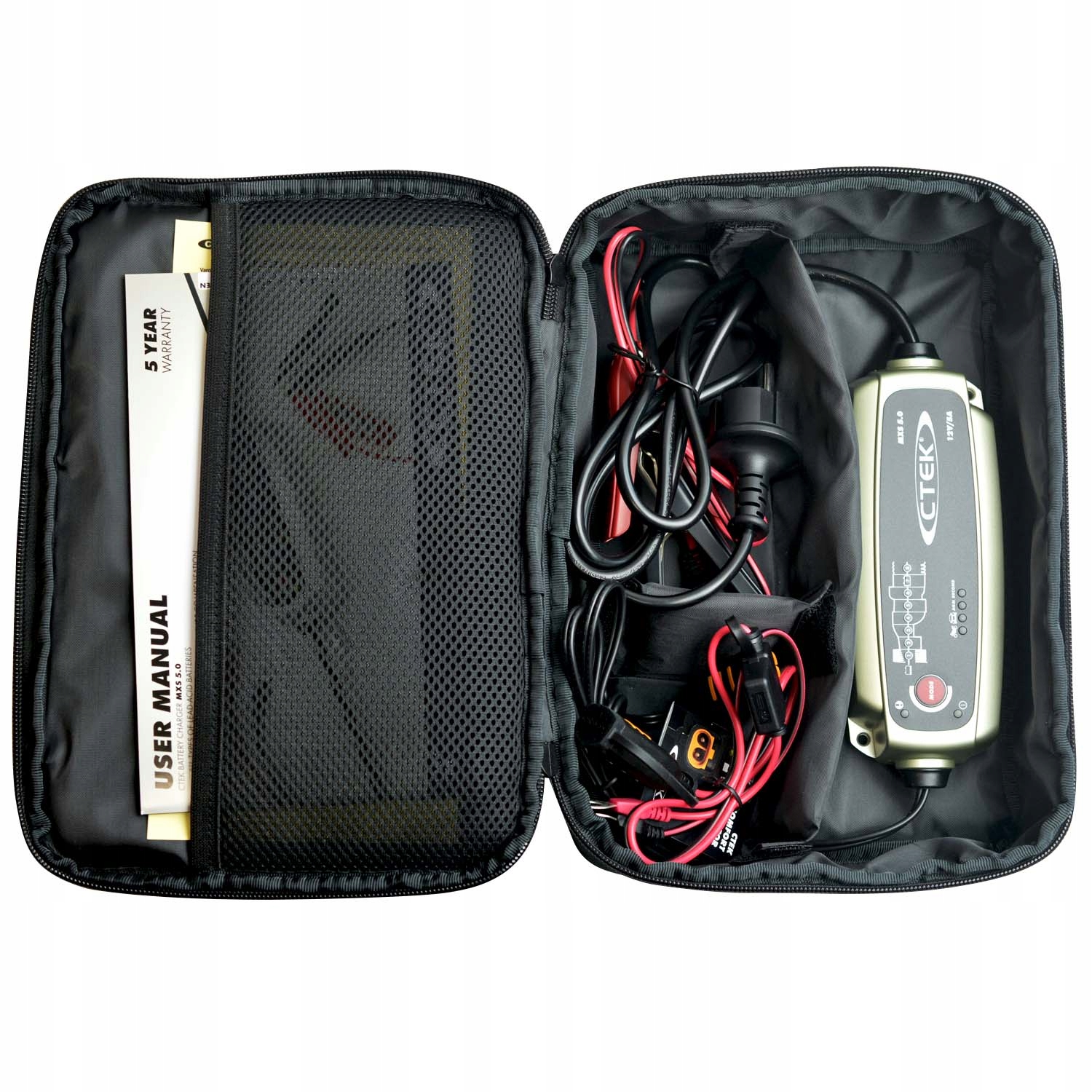 

Ctek Mxs 5.0 12V 5A 40-512 MXS5.0 Zestaw Free Bag