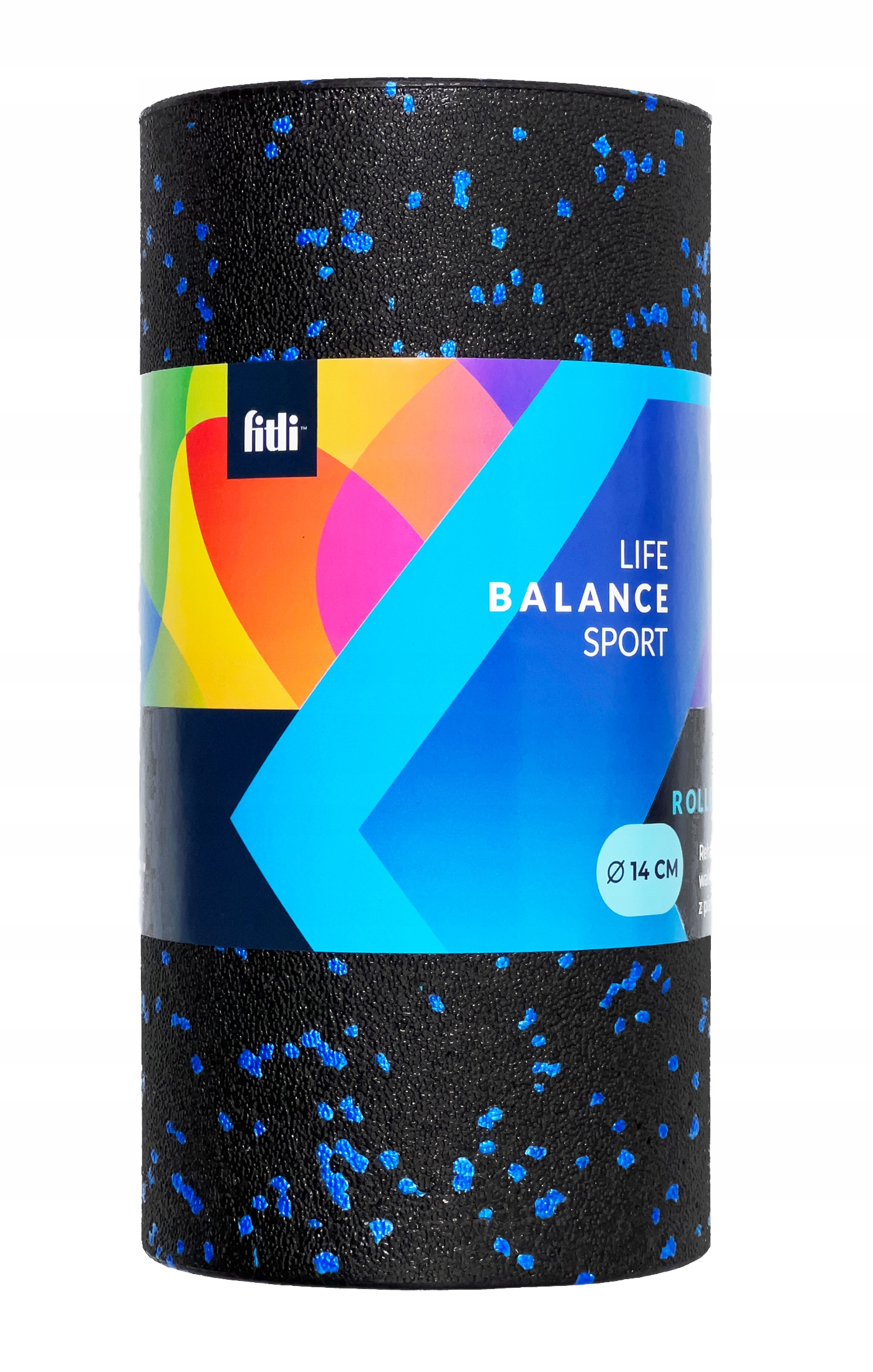 WAŁEK DO MASAŻU PLECÓW NÓG ROLER DO MASAŻU ROLLER ZESTAW MASAŻER +PIŁKI 3w1 Długość 30 cm