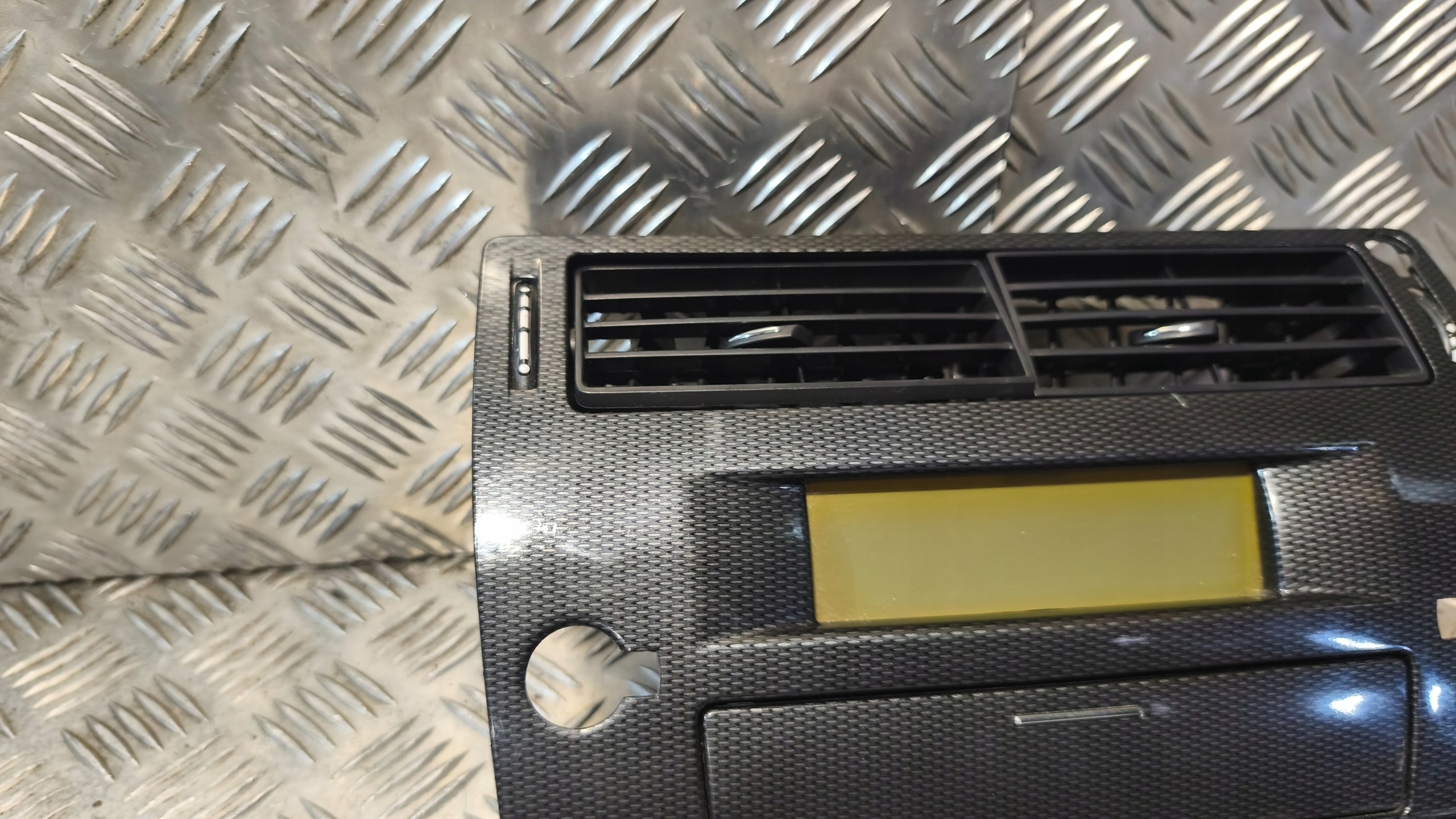 grid air conditioning devices display CITROEN C4 2005r 9657882880