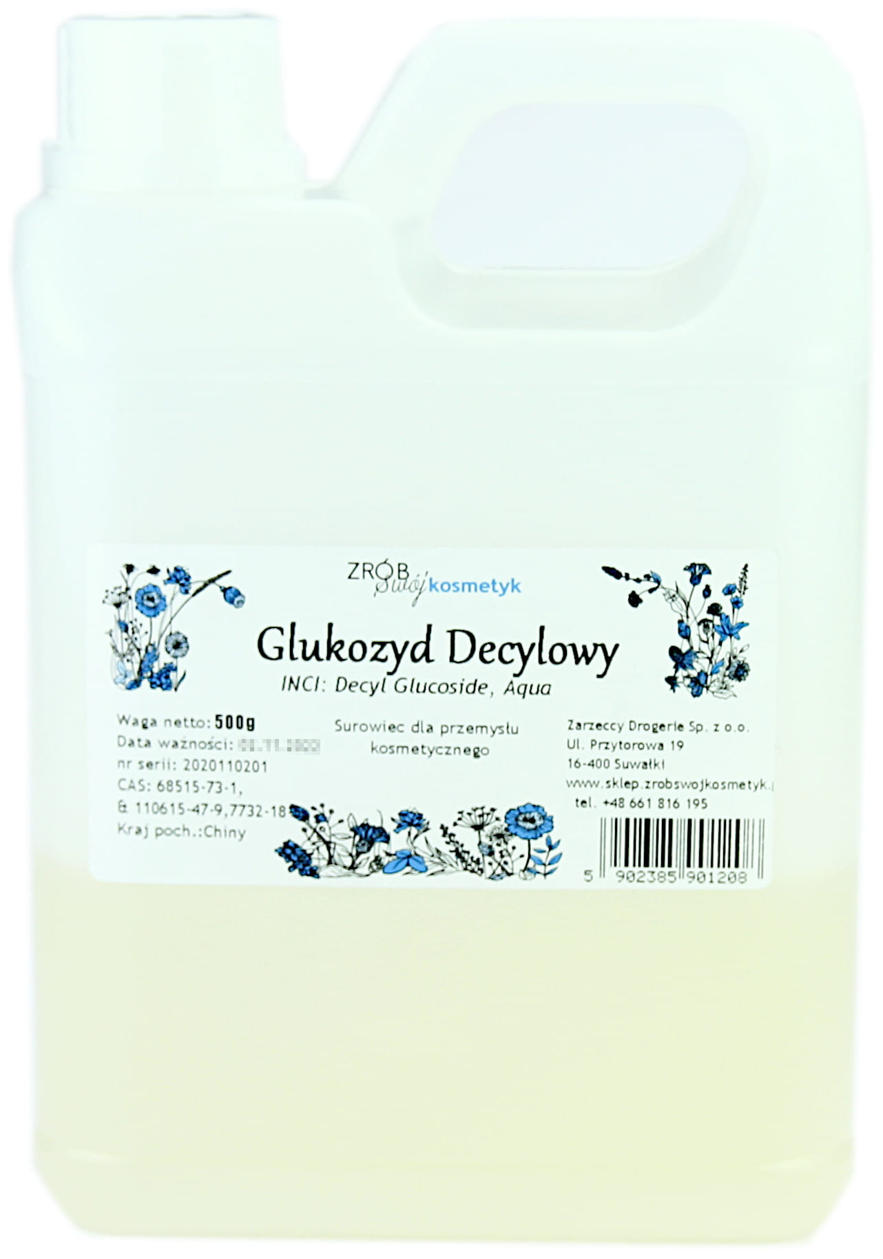 

Glukozyd Decylowy 500g Zrób Swój Kosmetyk