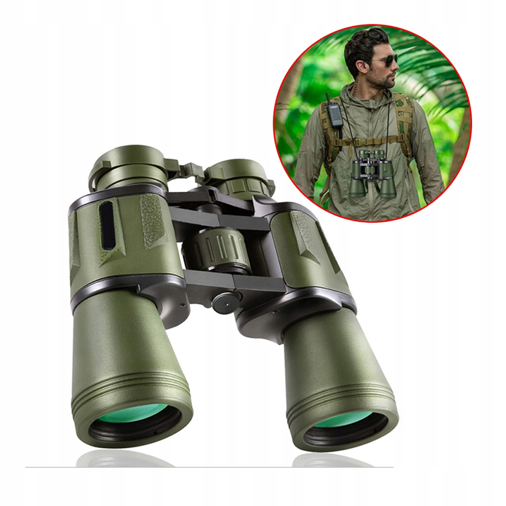 Vojenský Lovecký Dalekohled 20X Skleněná Optika BK-4 Velký Noční Zoom