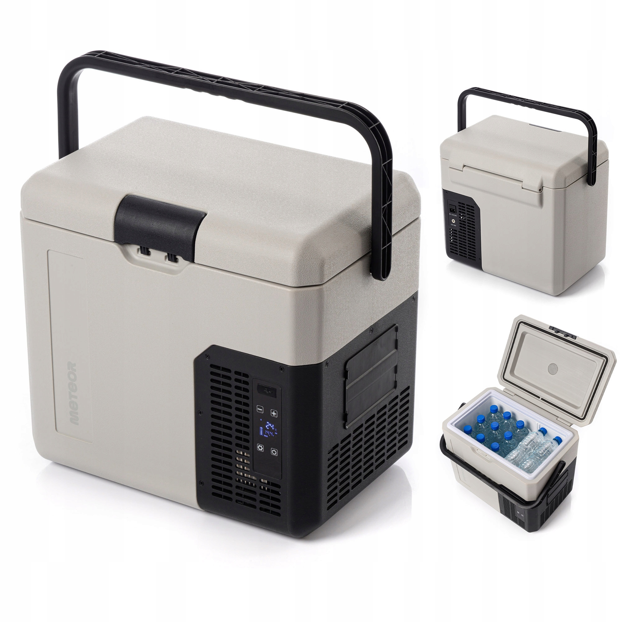 Turistická Kompresorová Chladnička Na Piknik Ryby Meteor P18 bluetooth 17,6 l