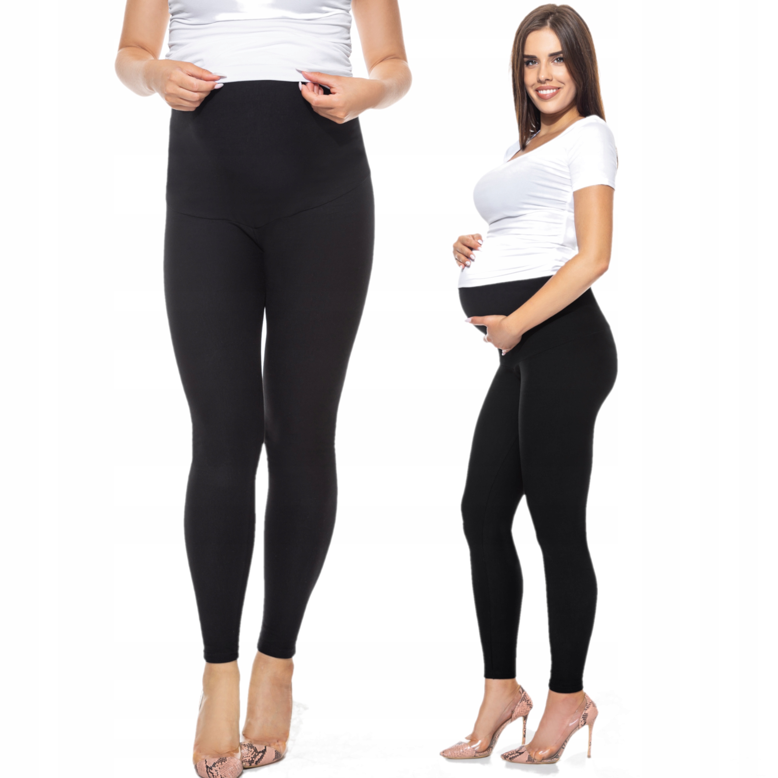 

Legginsy Getry Ciążowe idealnie kryjące L