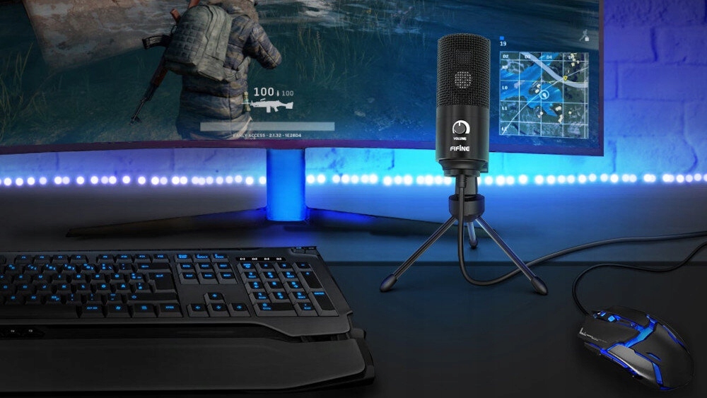 Mikrofon streamingowy FIFINE K669B USB Charakterystyka kierunkowa kardioidalna