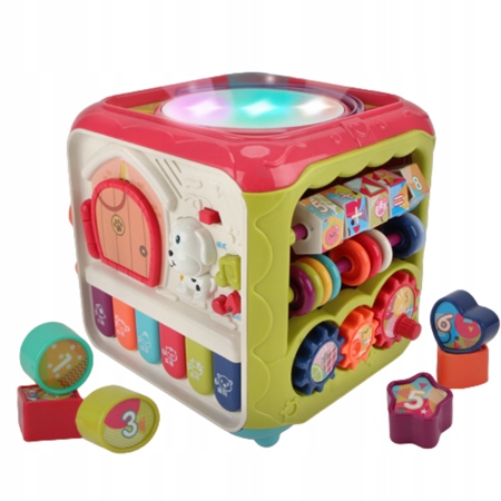 KOSTKA EDUKACYJNA MAGIC BOX SENSORYCZNA STYMULACJA EAN (GTIN) 6920179068769