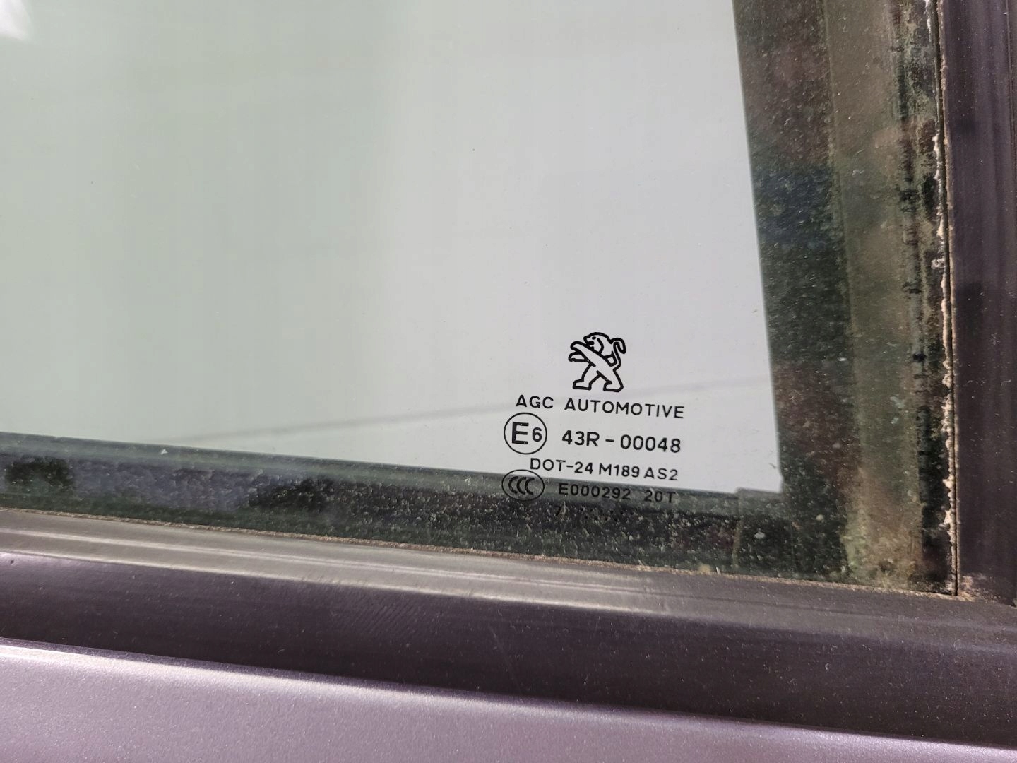 door rear part right side Peugeot 2008 facelift 2018