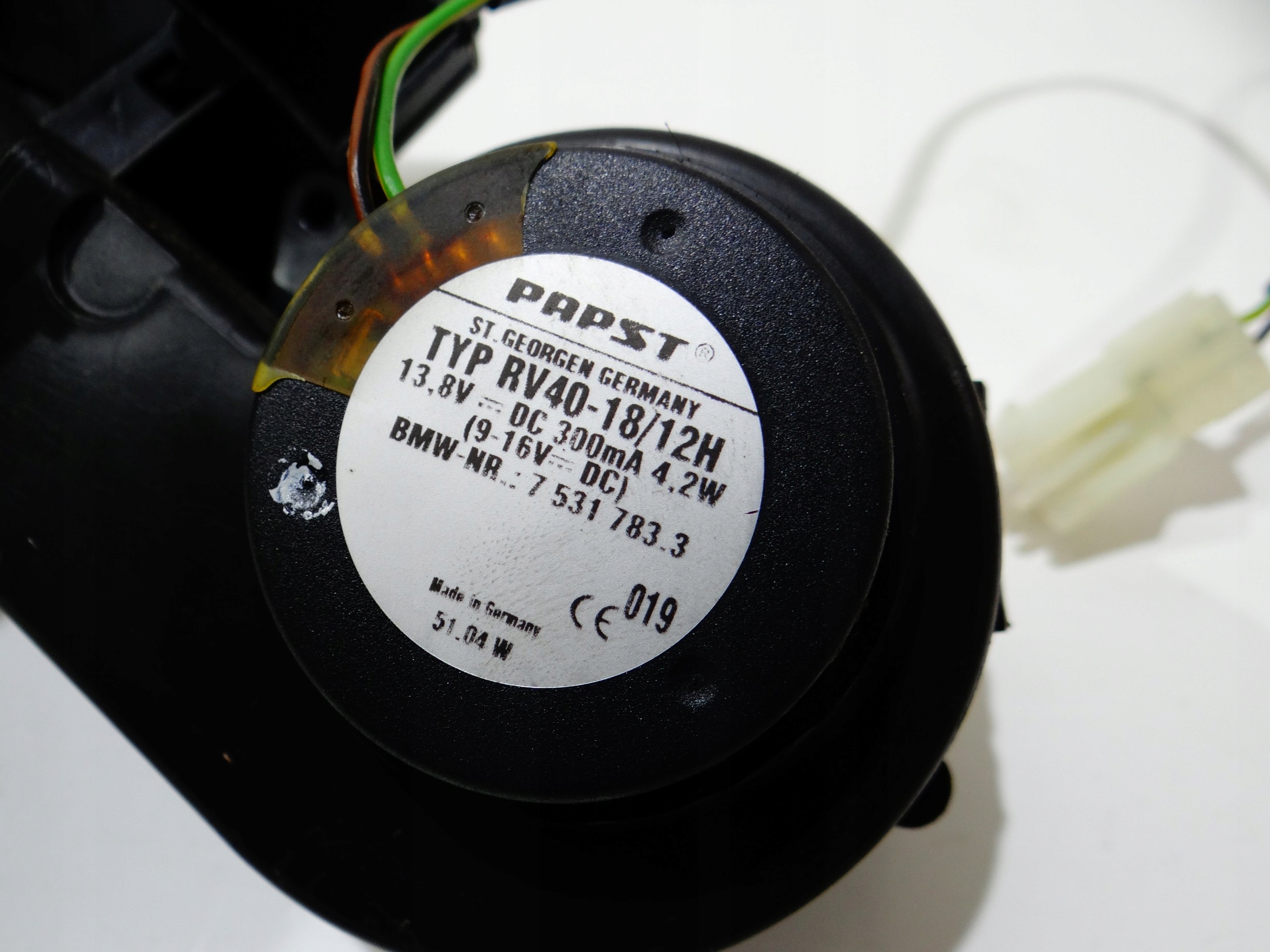 DMUCHAWA Lüfter KOMPUTERA BMW E60 E61 LCI N53 7531783