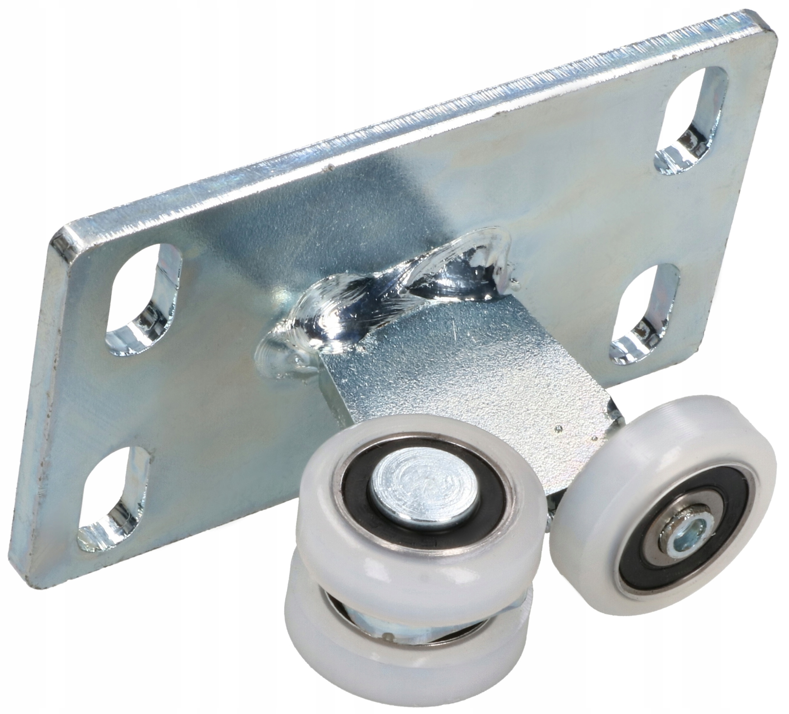 4X WÓZEK 3-ROLKOWY BRAMOWY FI 25 STAŁY ROLKI BRAM Marka Kotarbau