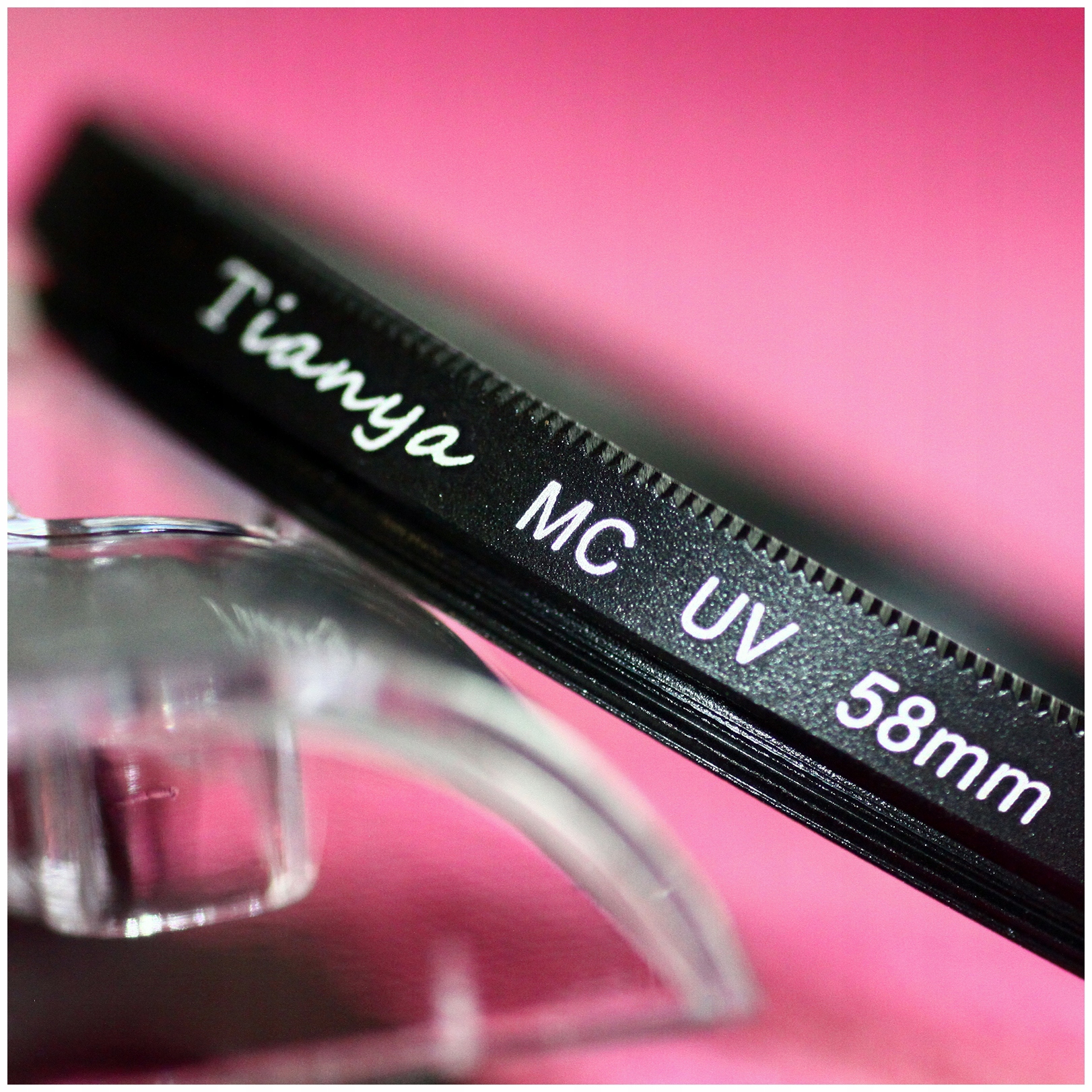 Filtr fotograficzny SLIM ultrafioletowy TiANYA MC UV 58 mm do obiektywu Marka Inna