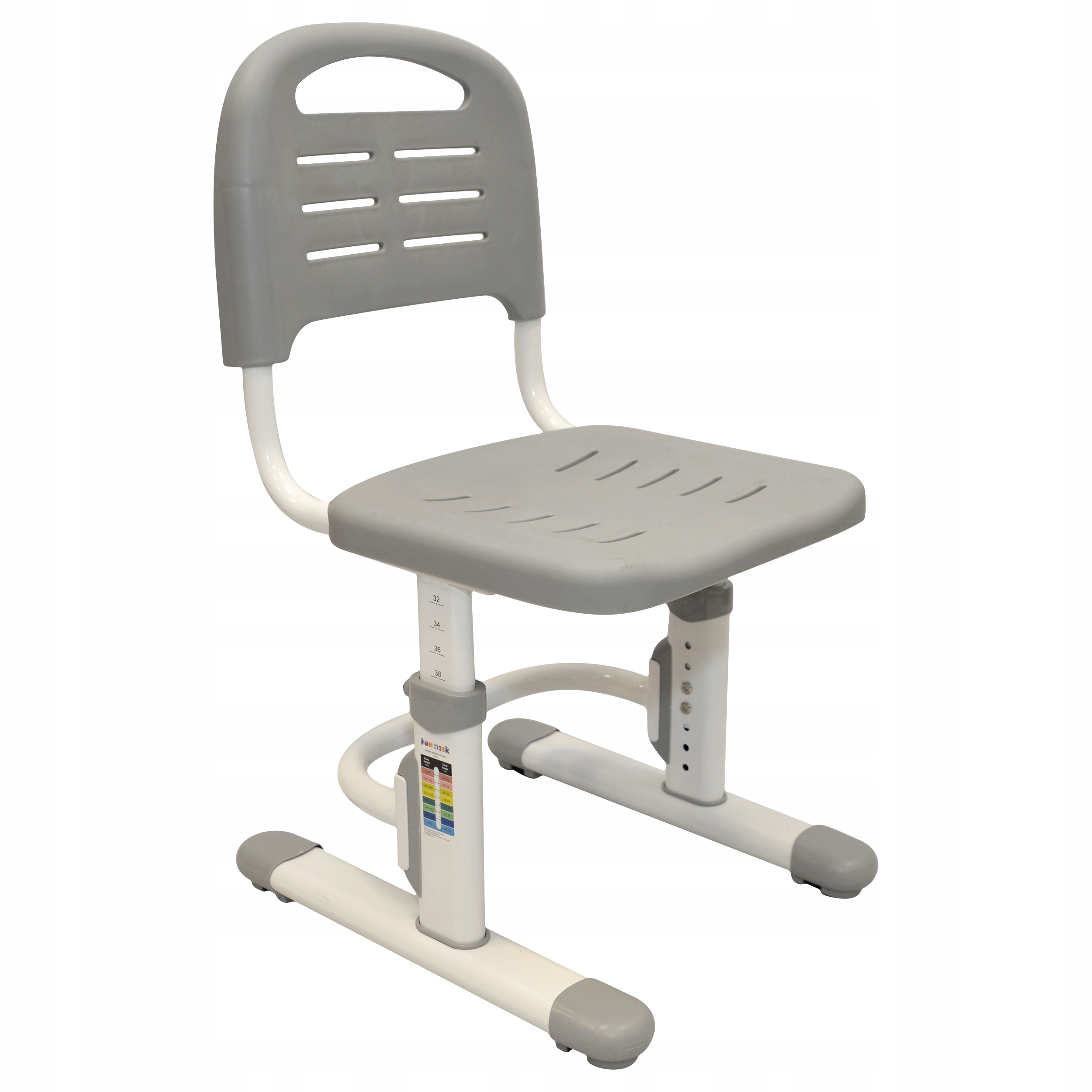 

Regulowane krzesło dziecięce FunDesk SST3L-S Grey