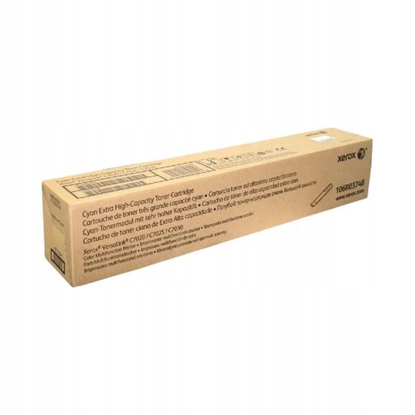 Originální toner Cyan Xerox VersaLink C7020 106R03748 (106R03752)