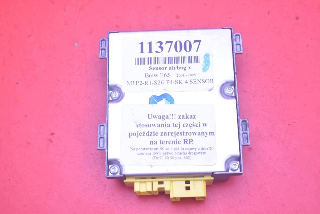 modul SENSOR airbag airbagů sedačka spolujezdce 6946106 BMW E65 E66 01-05