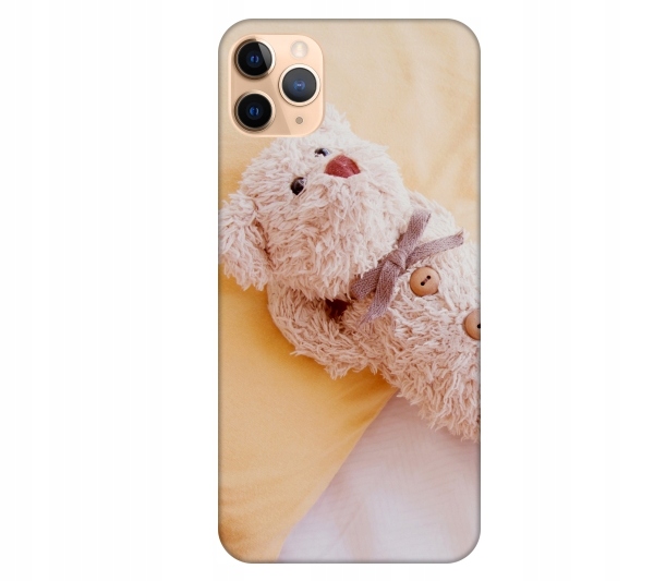 

Etui pokrowiec do iPhone 11 Pro Max Mis pluszowy