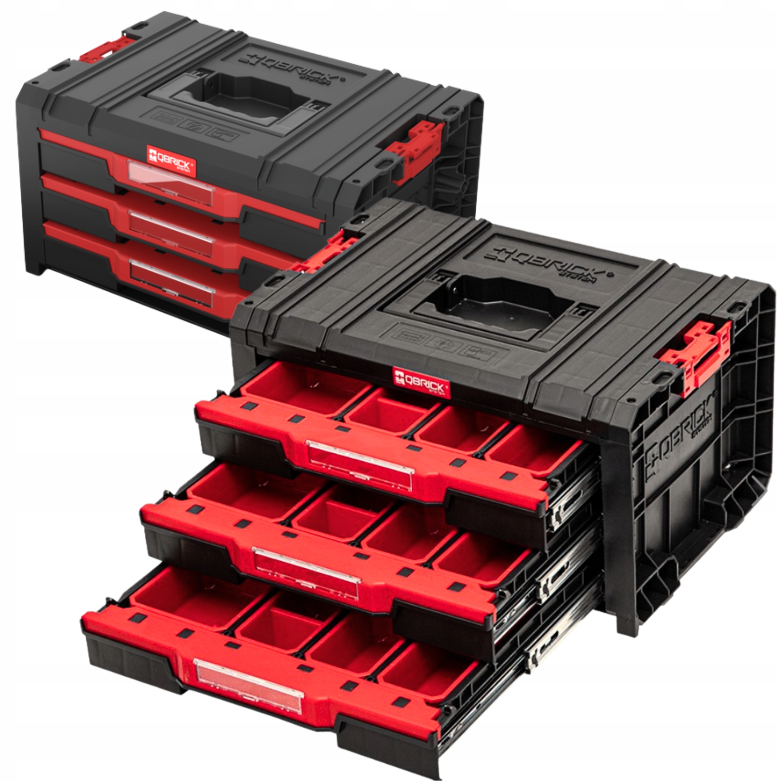 Skrzynia Narzędziowa Organizer Drawer 3 Toolbox Expert Qbrick System