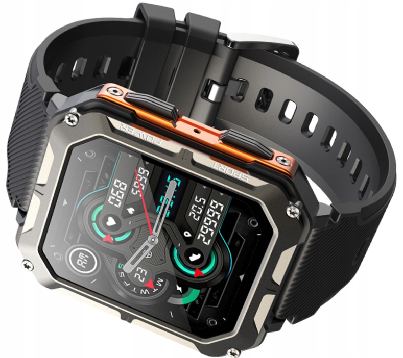 Inteligentny Zegarek Rubicon RNCF27 Smartwatch SMARUB289 Puls Bt Call Kcal