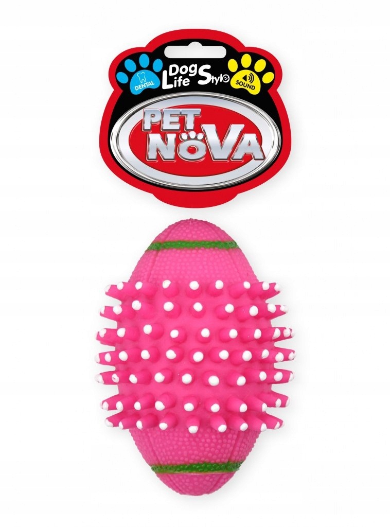 

Pet Nova Piłka Rugby 11cm Różowa