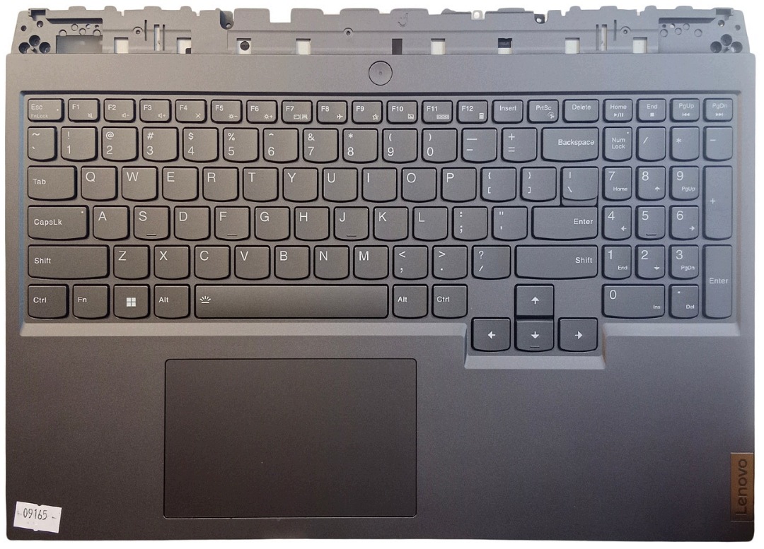 Palmrest pro Lenovo Legion Pro 5 16 IAH7 Klávesnice Touchpad Us Qwerty