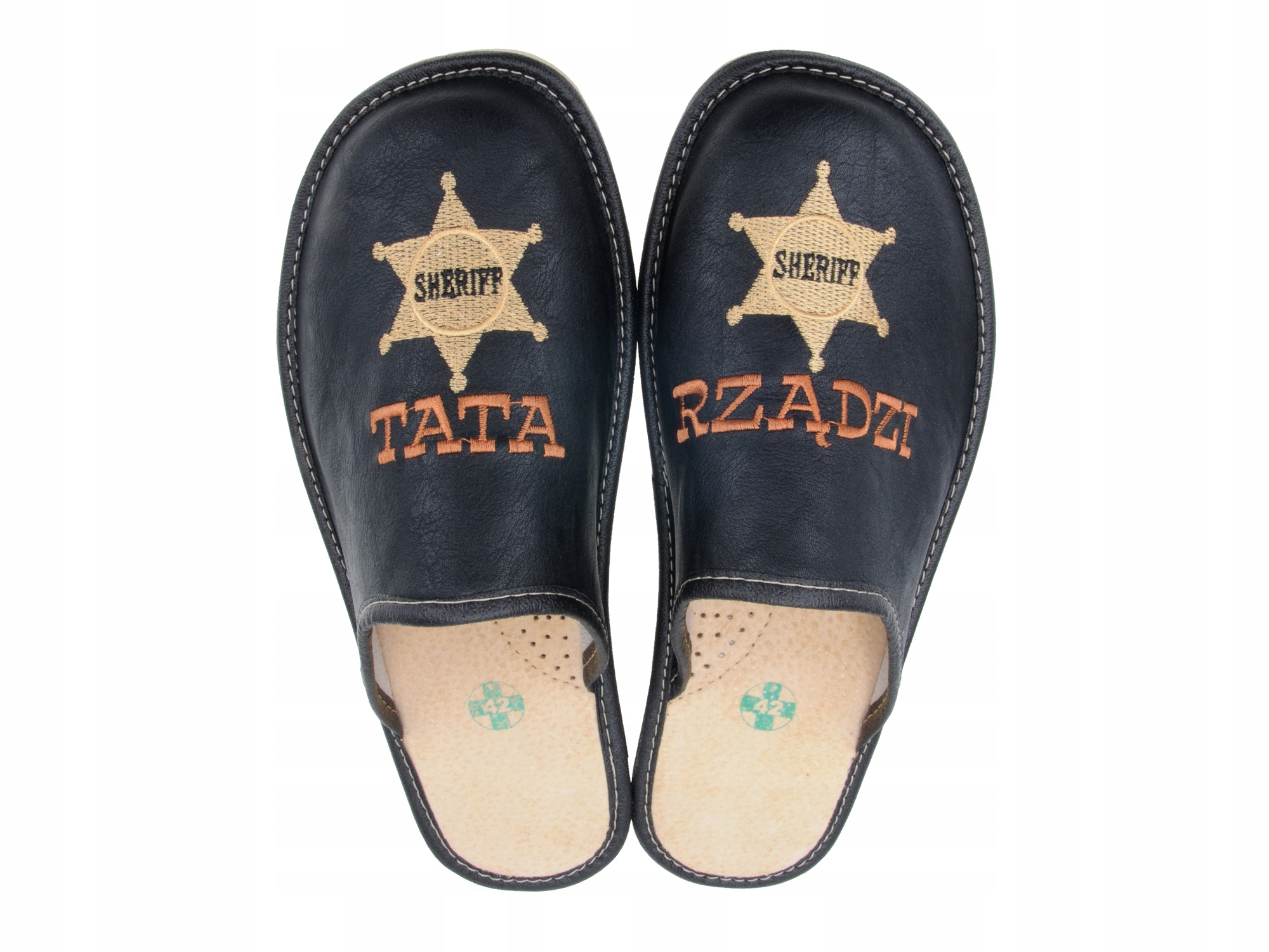 

Tata Rządzi - prezent Dzień Ojca super pantofle 50