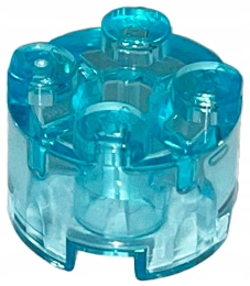 

Lego 3941 Cegła okrągła 2x2 TrLightBlue 6273153 1N