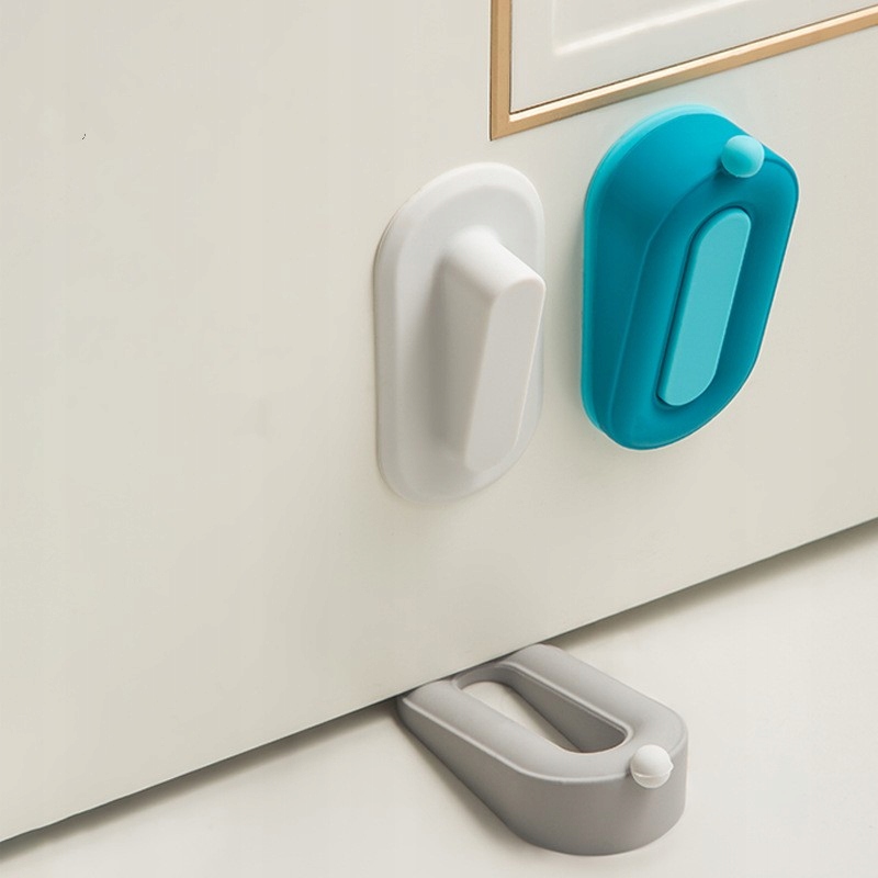 GUMOWY ODBÓJNIK KLIN DRZWIOWY STOPER KLEJONY DO DRZWI NIEBIESKI Marka Smart-Tel