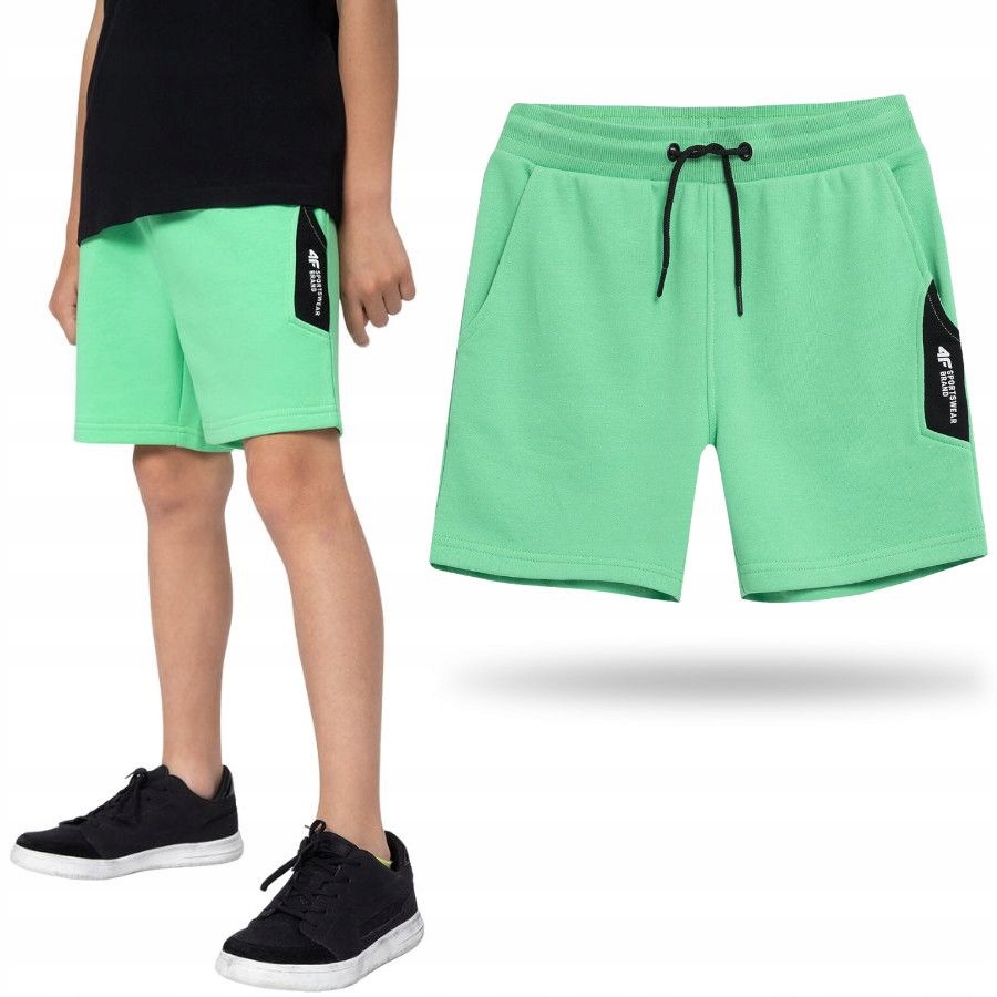 

Krótkie Spodenki Chłopięce 4F Szorty Dresowe Sport