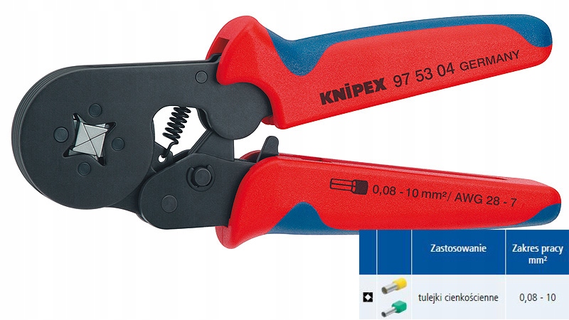 Knipex Kleště Na Krimpování Pouzder