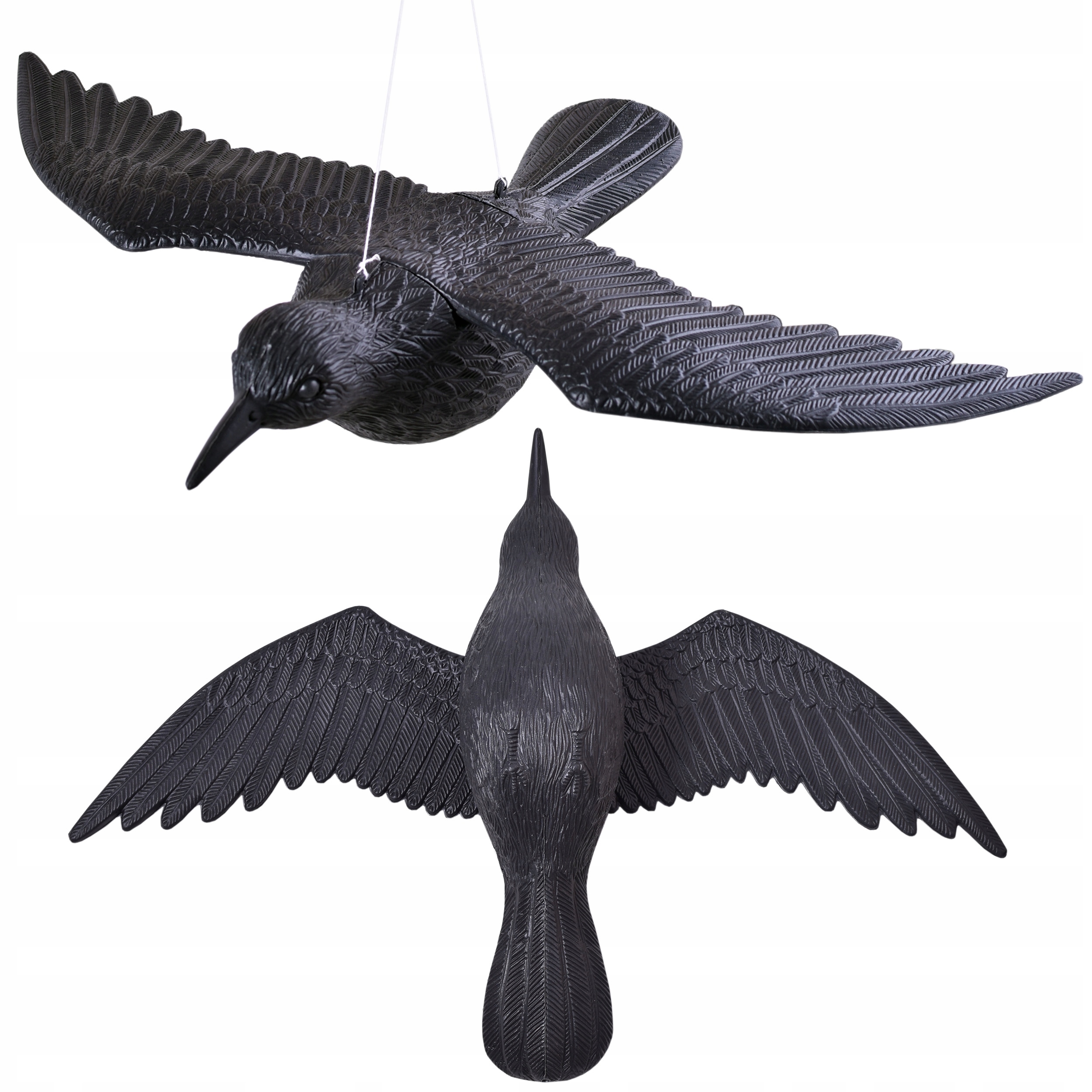 

Kruk Ogrodowy Odstraszacz Ptaków Gołębi Szpaków