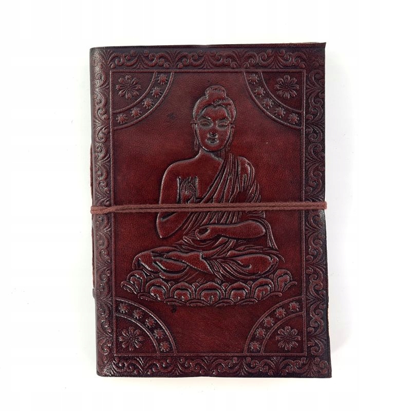 Notes skórzany Budda notatnik dziennik, EKO 17,5cm