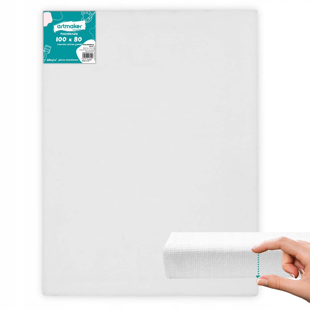 Malířské Plátno 80x100 cm 100x80 malířské plátno na malování bavlněné Velké