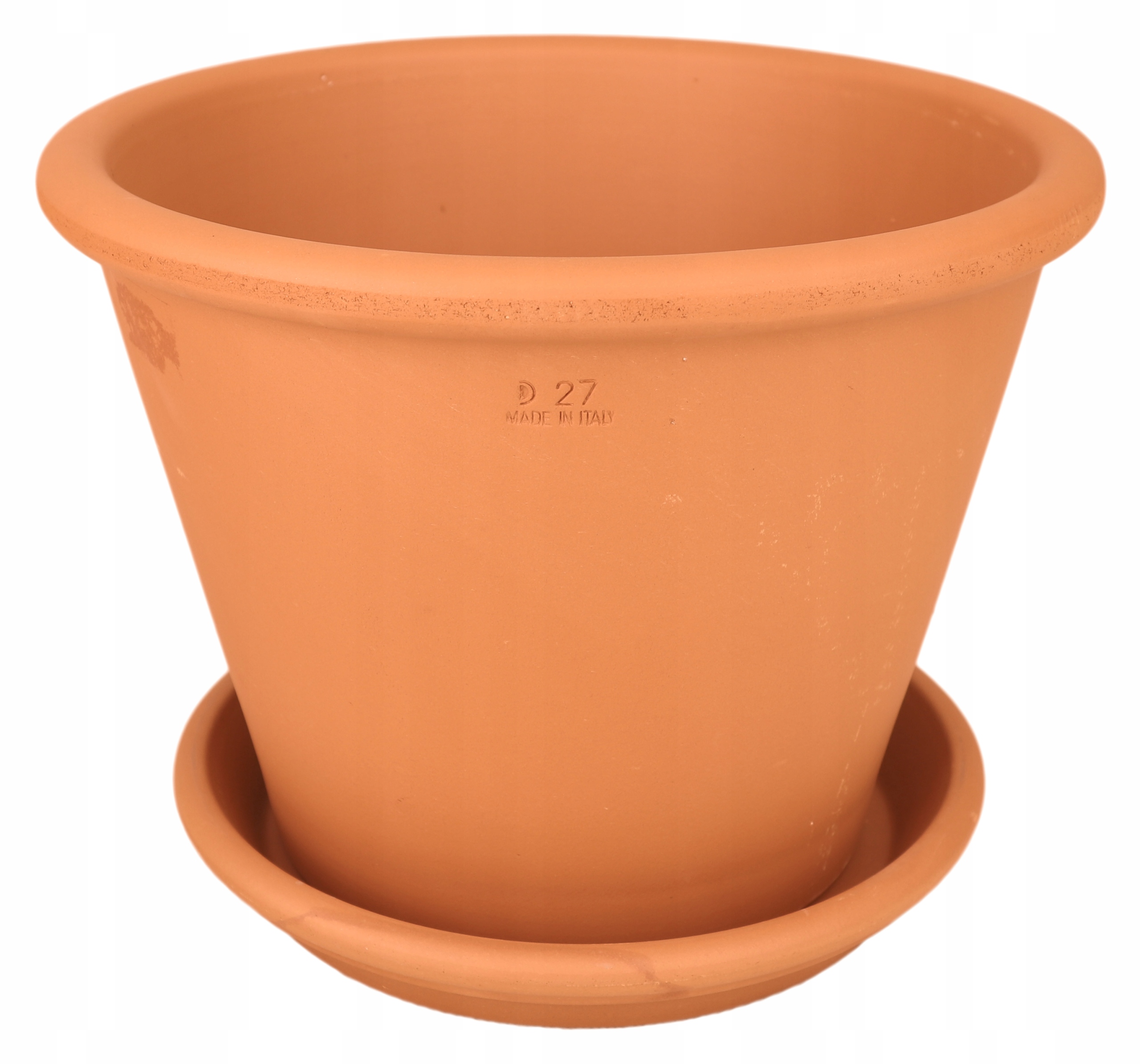 

27cm Doniczka Ceramiczna Gliniana Klasyczna Prosta