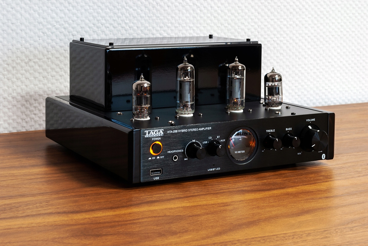 TAGA Harmony HTA-25B Czarny Wzmacniacz lampowy BT Liczba kanałów 2